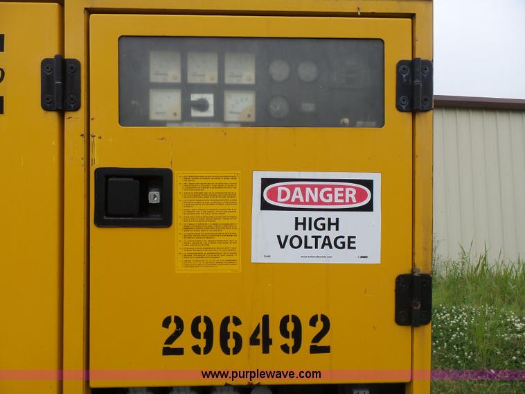 image for item K7168 1998 Atlas Copco QAS108 generator