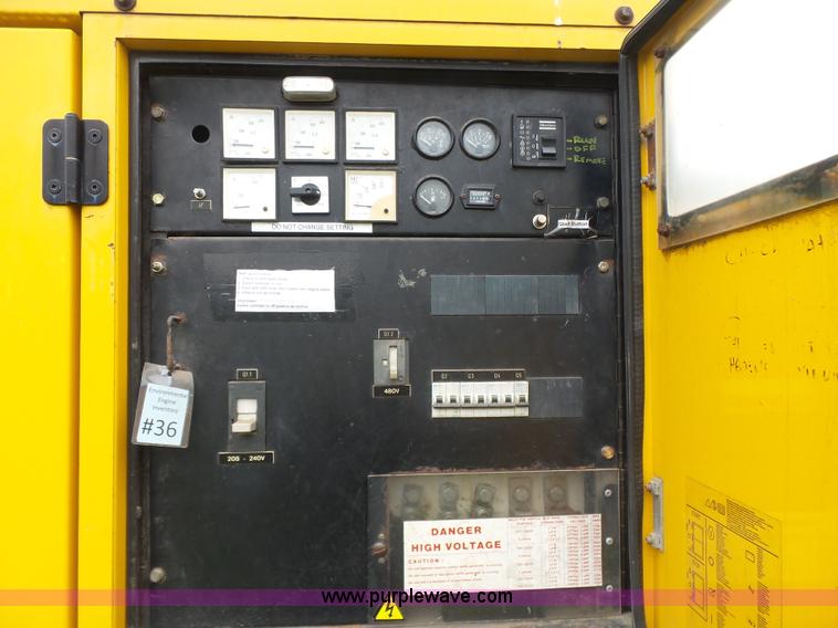 image for item K7168 1998 Atlas Copco QAS108 generator