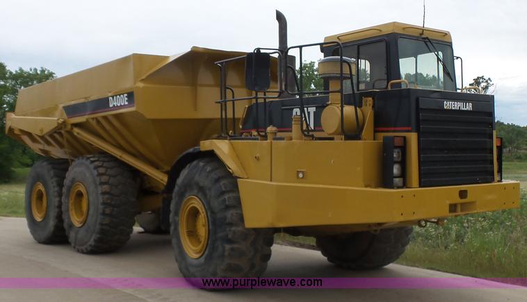 image for item K7169 1998 Caterpillar D400E articulated haul truck