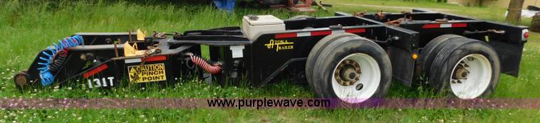 image for item L5846 2014 Atoka HBP402 axle booster trailer
