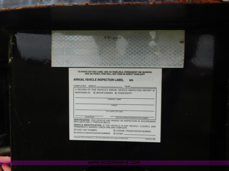 image for item L5846 2014 Atoka HBP402 axle booster trailer