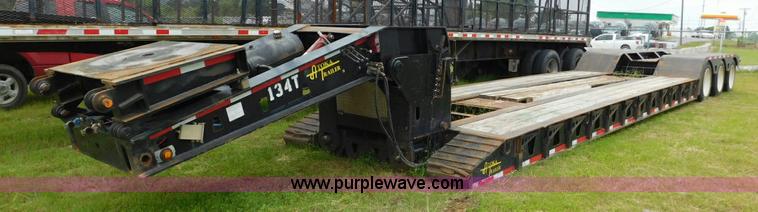 image for item L5848 2013 Atoka RGN503 lowboy equipment trailer