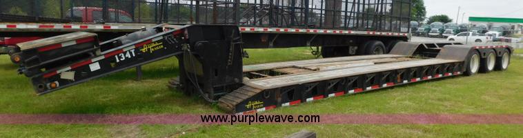 image for item L5848 2013 Atoka RGN503 lowboy equipment trailer