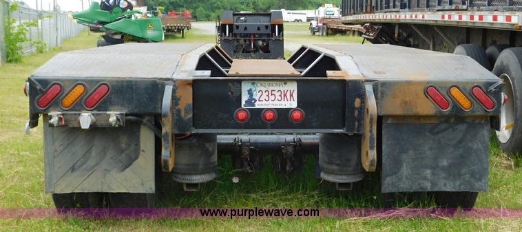 image for item L5848 2013 Atoka RGN503 lowboy equipment trailer