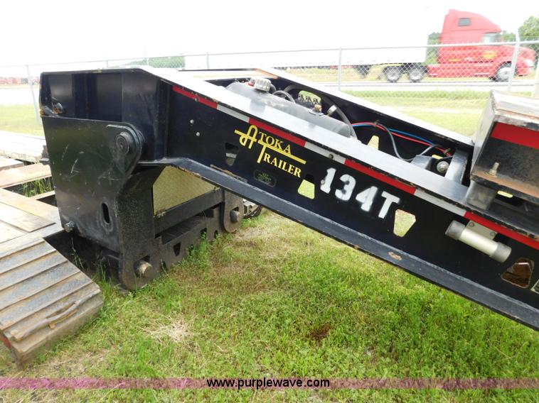 image for item L5848 2013 Atoka RGN503 lowboy equipment trailer