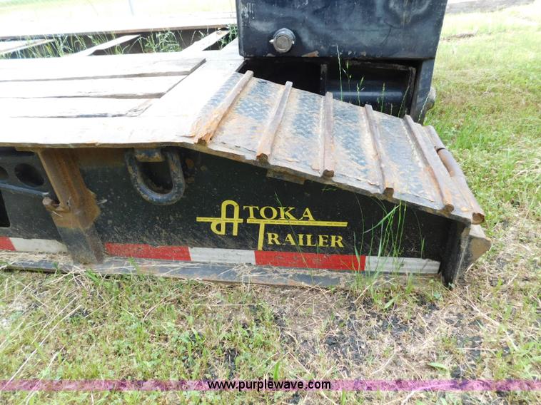 image for item L5848 2013 Atoka RGN503 lowboy equipment trailer