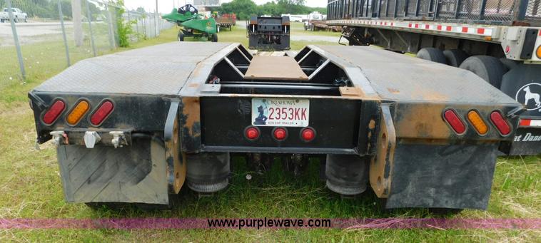 image for item L5848 2013 Atoka RGN503 lowboy equipment trailer