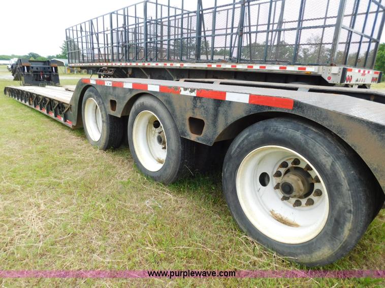 image for item L5848 2013 Atoka RGN503 lowboy equipment trailer