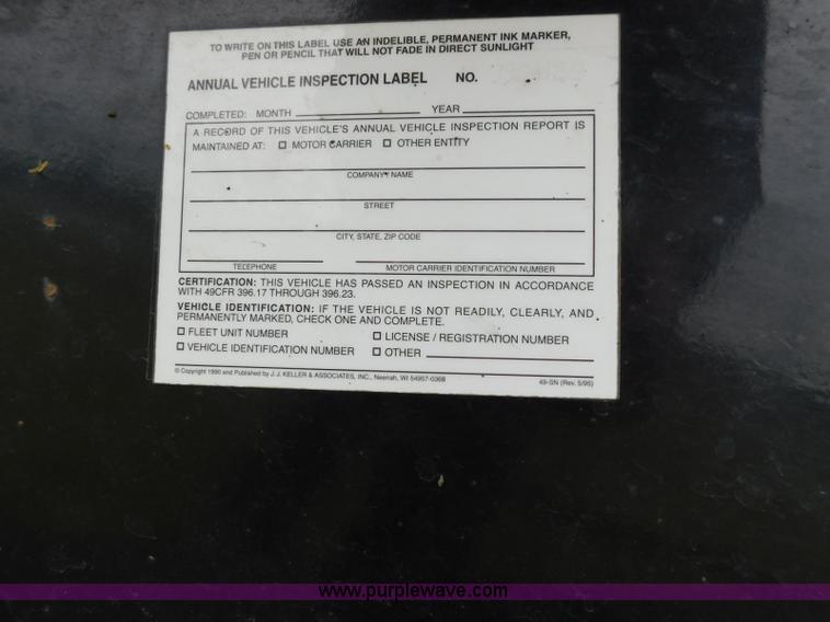 image for item L5848 2013 Atoka RGN503 lowboy equipment trailer