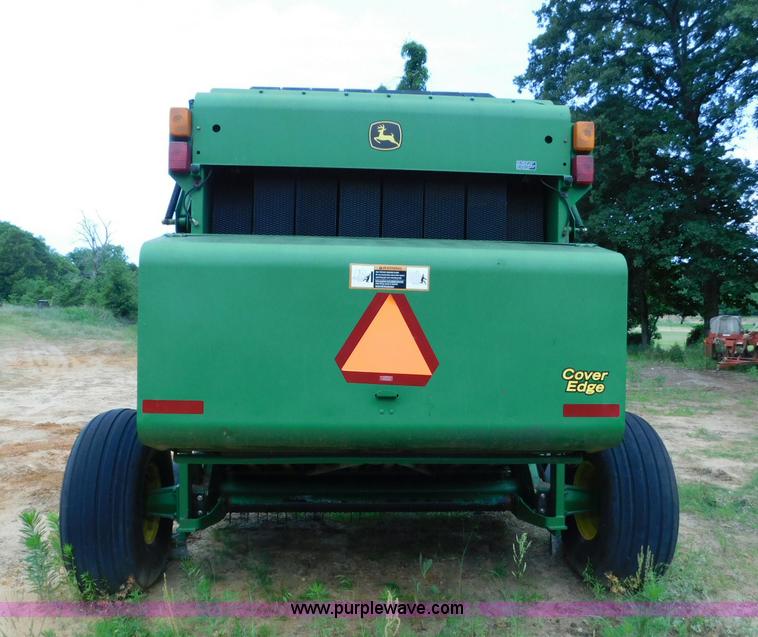 image for item L5850 2008 John Deere 568 Mega Wide Plus round baler