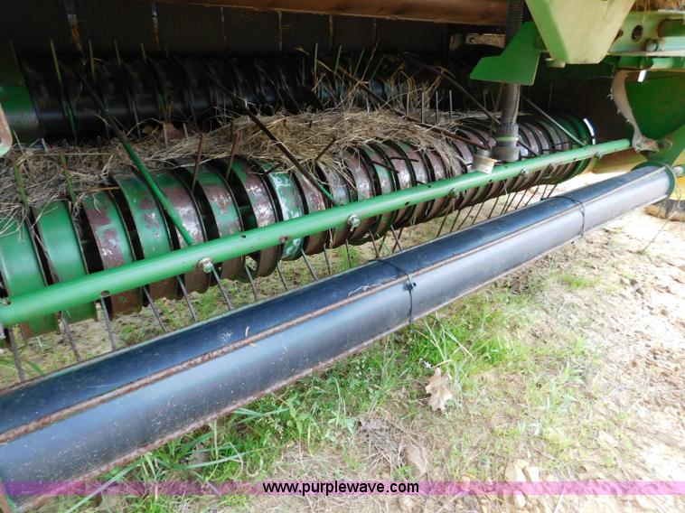 image for item L5850 2008 John Deere 568 Mega Wide Plus round baler