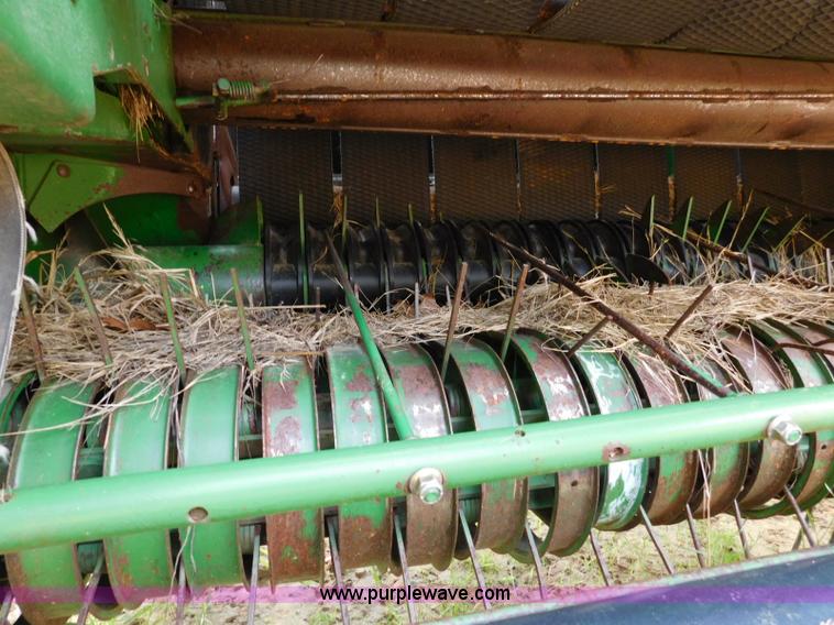 image for item L5850 2008 John Deere 568 Mega Wide Plus round baler