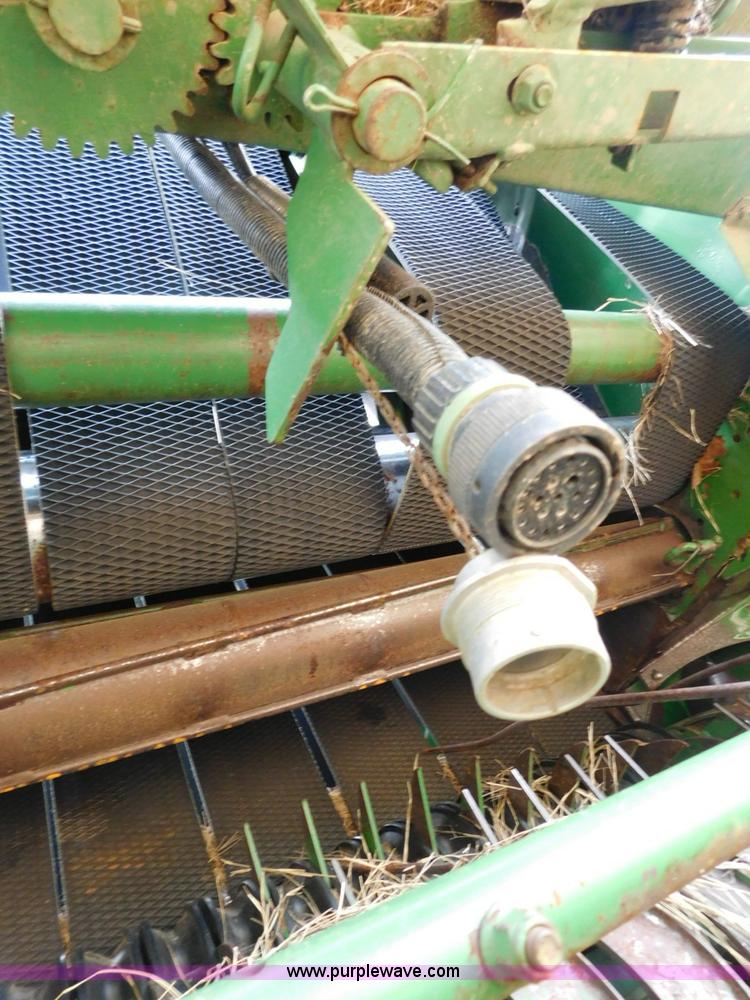 image for item L5850 2008 John Deere 568 Mega Wide Plus round baler