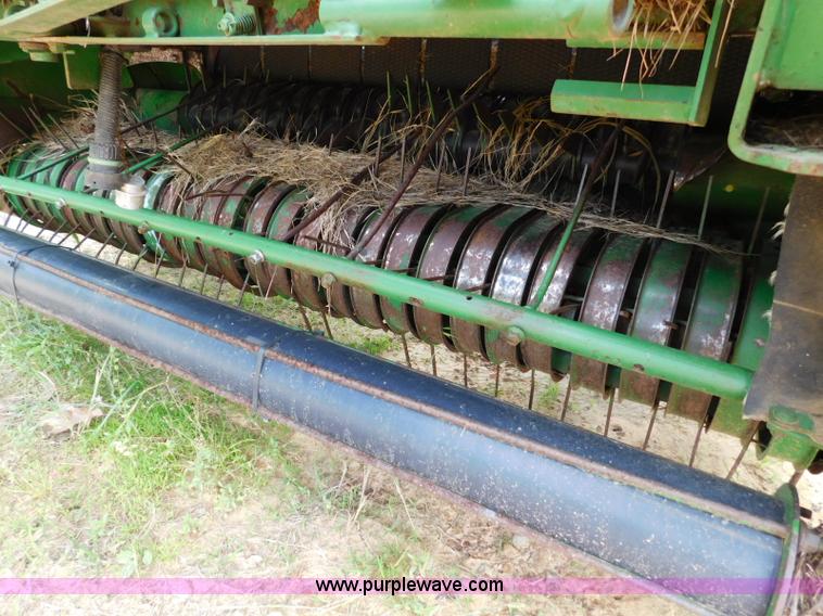 image for item L5850 2008 John Deere 568 Mega Wide Plus round baler