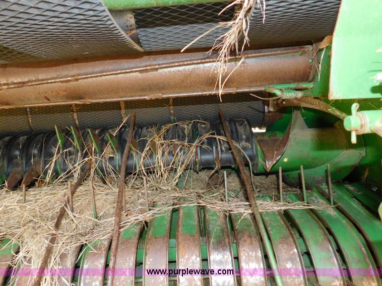 image for item L5850 2008 John Deere 568 Mega Wide Plus round baler