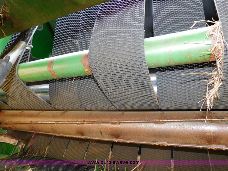 image for item L5850 2008 John Deere 568 Mega Wide Plus round baler