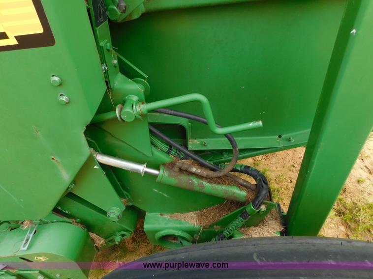 image for item L5850 2008 John Deere 568 Mega Wide Plus round baler