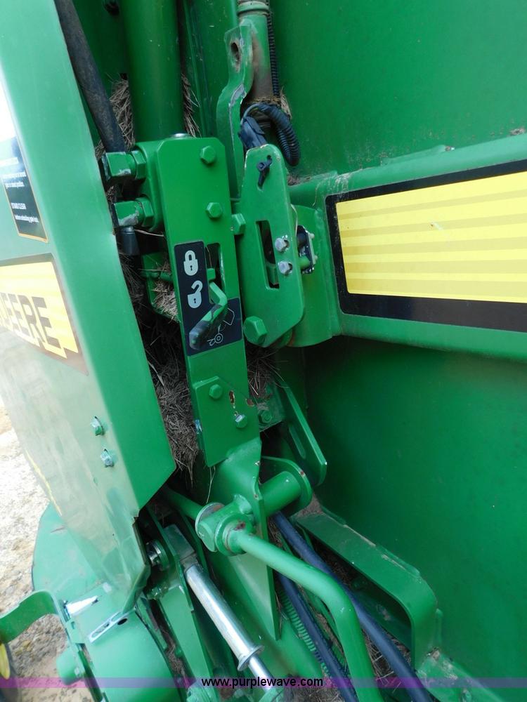 image for item L5850 2008 John Deere 568 Mega Wide Plus round baler