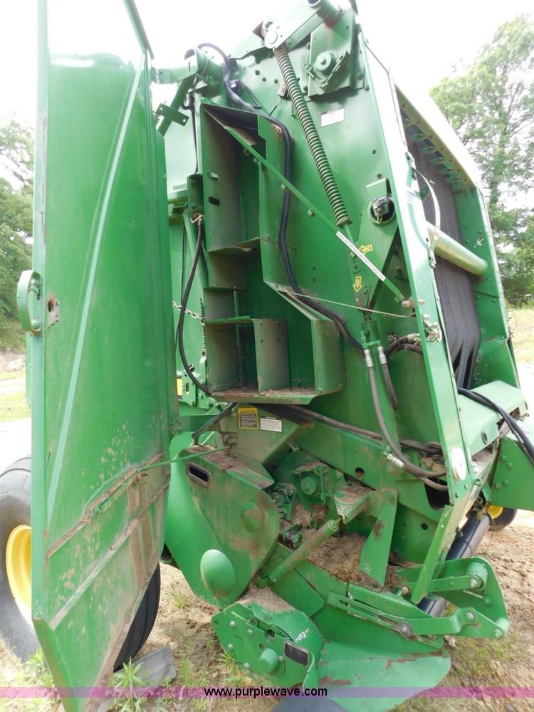 image for item L5850 2008 John Deere 568 Mega Wide Plus round baler