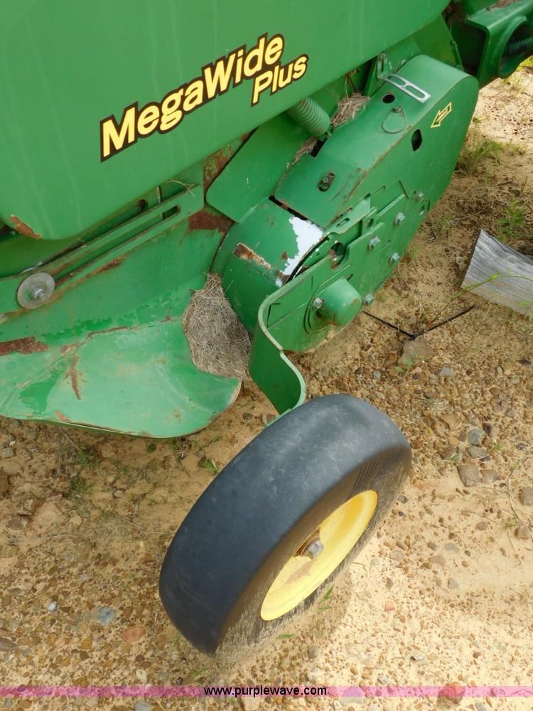 image for item L5850 2008 John Deere 568 Mega Wide Plus round baler