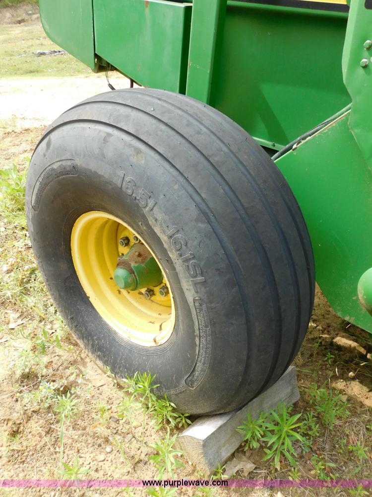 image for item L5850 2008 John Deere 568 Mega Wide Plus round baler