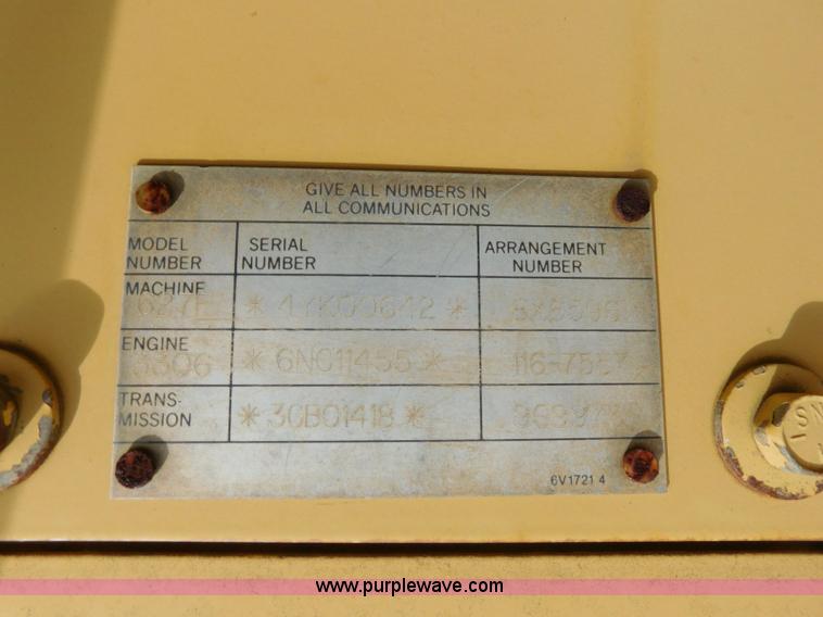 image for item L5851 1999 Caterpillar 627F conventional scraper