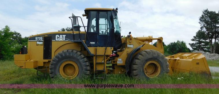 image for item L5852 2004 Caterpillar 972G Series II wheel loader