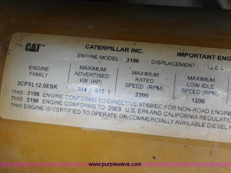 image for item L5852 2004 Caterpillar 972G Series II wheel loader