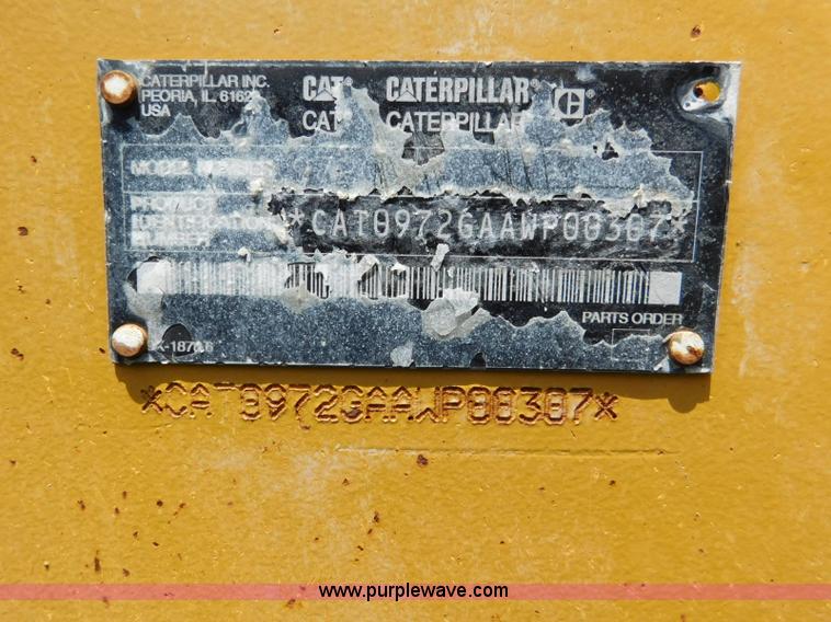 image for item L5852 2004 Caterpillar 972G Series II wheel loader