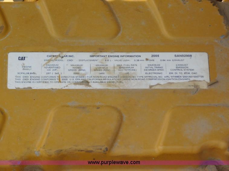 image for item L5853 2005 Caterpillar 330C L excavator