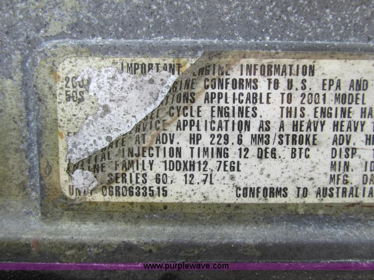 image for item K1394 2003 Freightliner Coronado semi truck