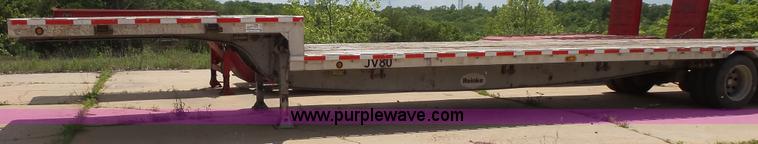 image for item K1414 2008 Reinke drop deck trailer