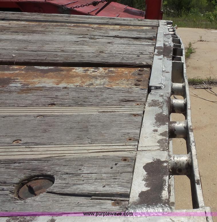 image for item K1414 2008 Reinke drop deck trailer