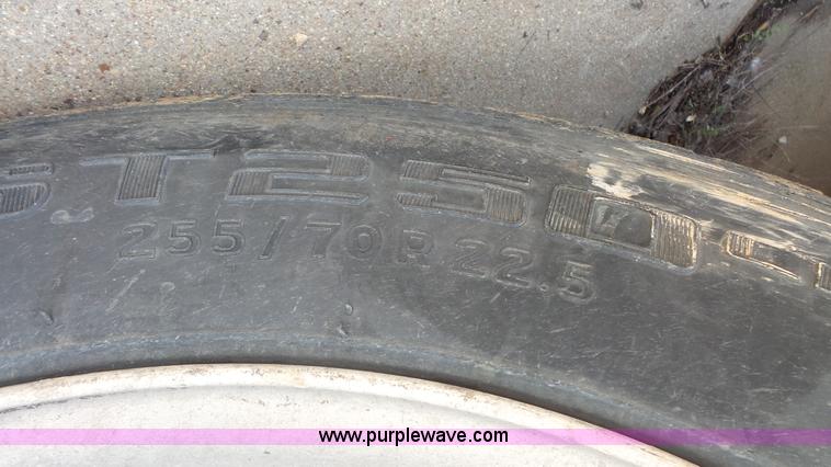 image for item K1414 2008 Reinke drop deck trailer