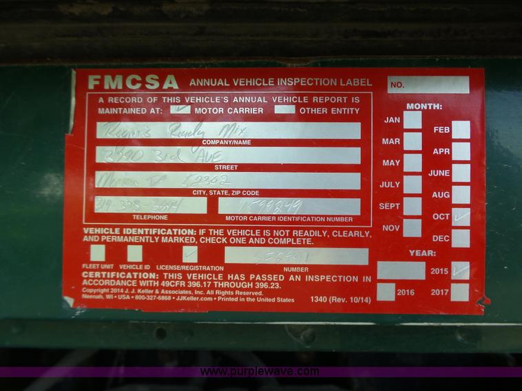 image for item K2219 1998 Mack CH613 semi truck