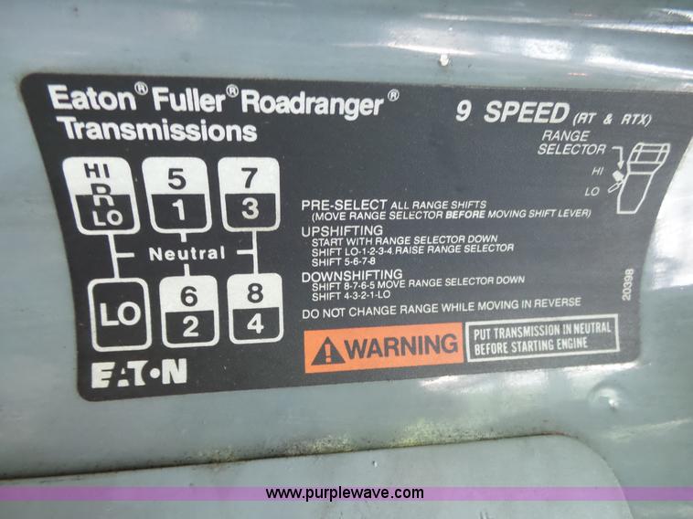 image for item L2053 1989 Volvo WIM semi truck