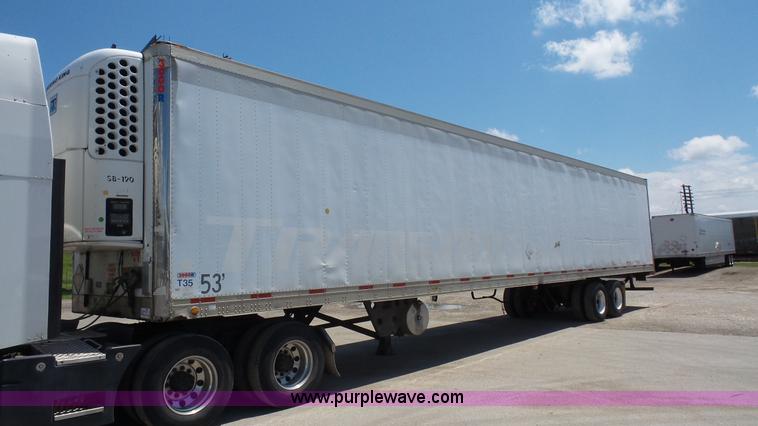 image for item L4810 2002 Utility refrigerated van trailer