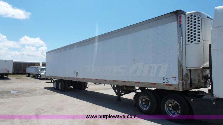 image for item L4810 2002 Utility refrigerated van trailer