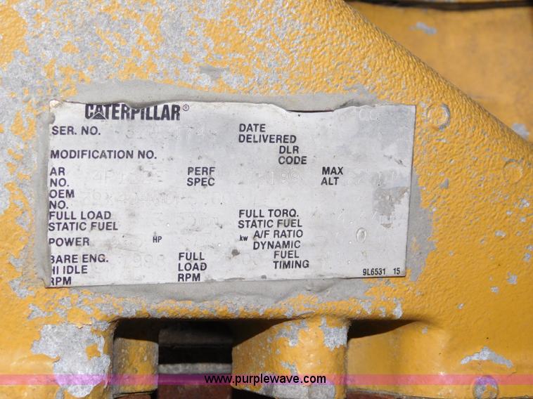 image for item L5842 1993 Kenworth W900 semi truck