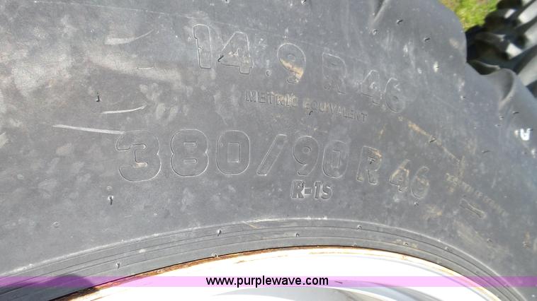 image for item BX9080 (2) Titan 380/90R46 tires