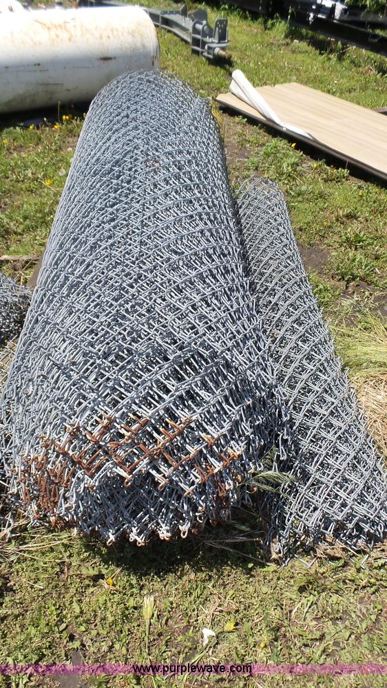 image for item BX9083 (5) rolls of Hurricane chainlink fence