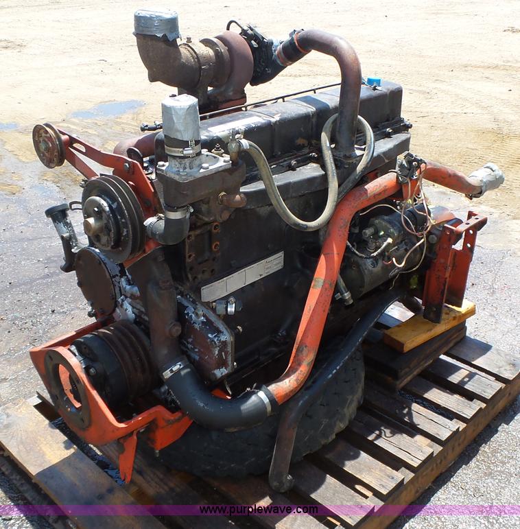 image for item BX9086 Allis Chalmers 670T six cylinder turbo diesel engine