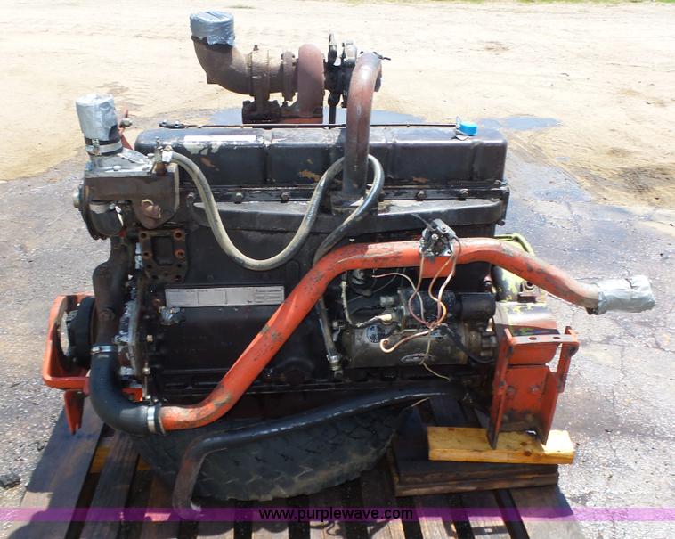 image for item BX9086 Allis Chalmers 670T six cylinder turbo diesel engine