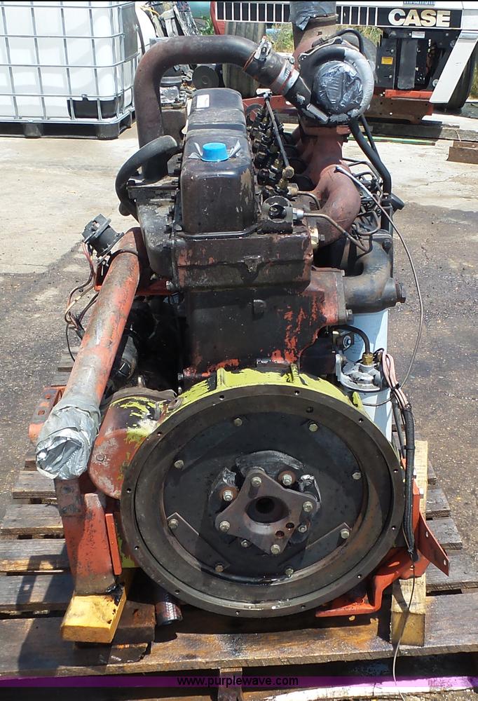 image for item BX9086 Allis Chalmers 670T six cylinder turbo diesel engine