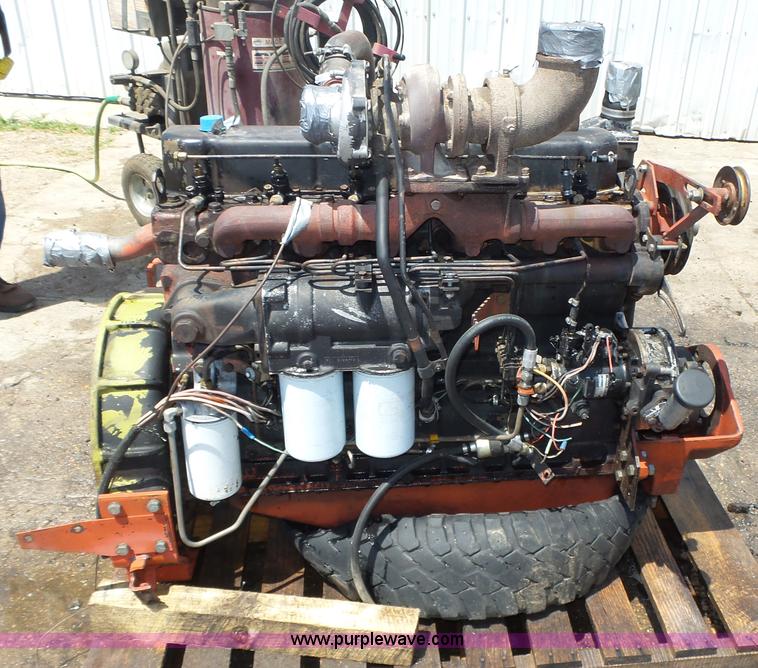 image for item BX9086 Allis Chalmers 670T six cylinder turbo diesel engine