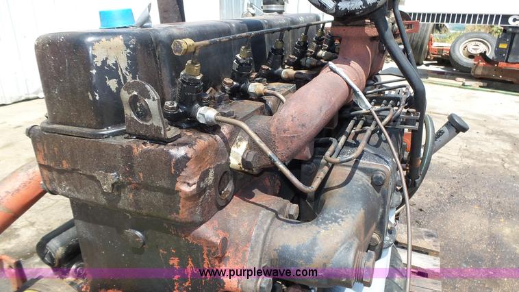 image for item BX9086 Allis Chalmers 670T six cylinder turbo diesel engine