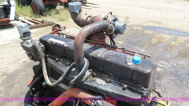 image for item BX9086 Allis Chalmers 670T six cylinder turbo diesel engine