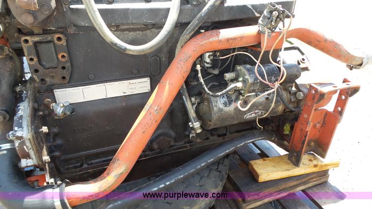 image for item BX9086 Allis Chalmers 670T six cylinder turbo diesel engine