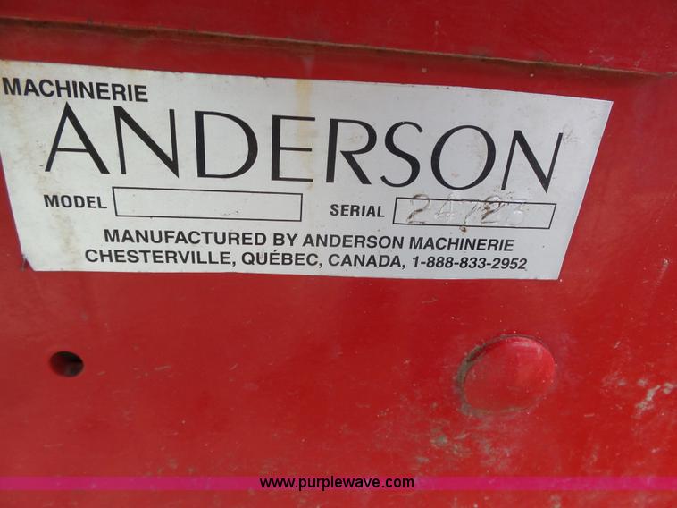 image for item BZ9558 Anderson RB9000 bale wrapper