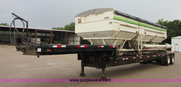 image for item I1989 1978 Transport Systems Inc drop deck trailer